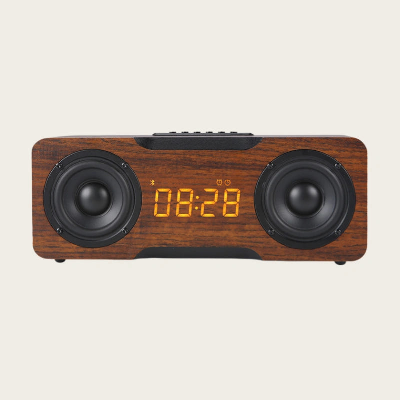 Retro Wood Grain Bluetooth Speaker