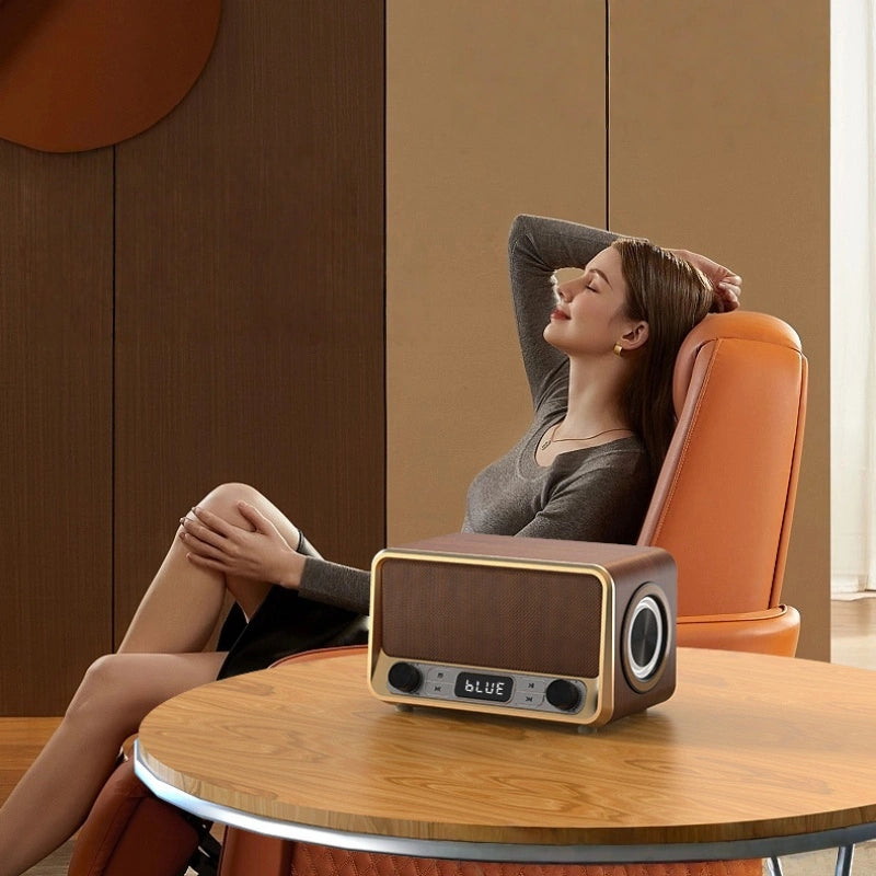 Wood Wave Bluetooth Speaker