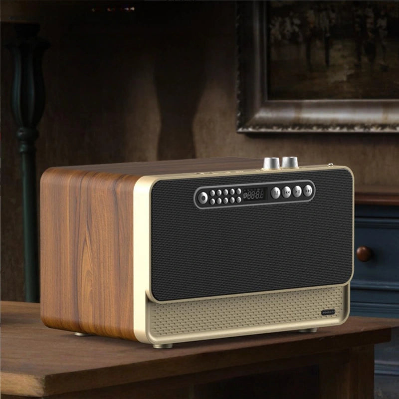Walnut Tone Theater Bluetooth Speaker