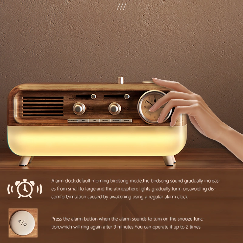 Moon White Sleep Box Bluetooth Speaker