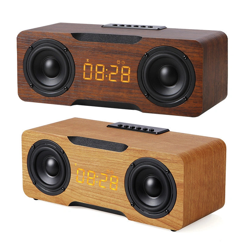 Retro Wood Grain Bluetooth Speaker