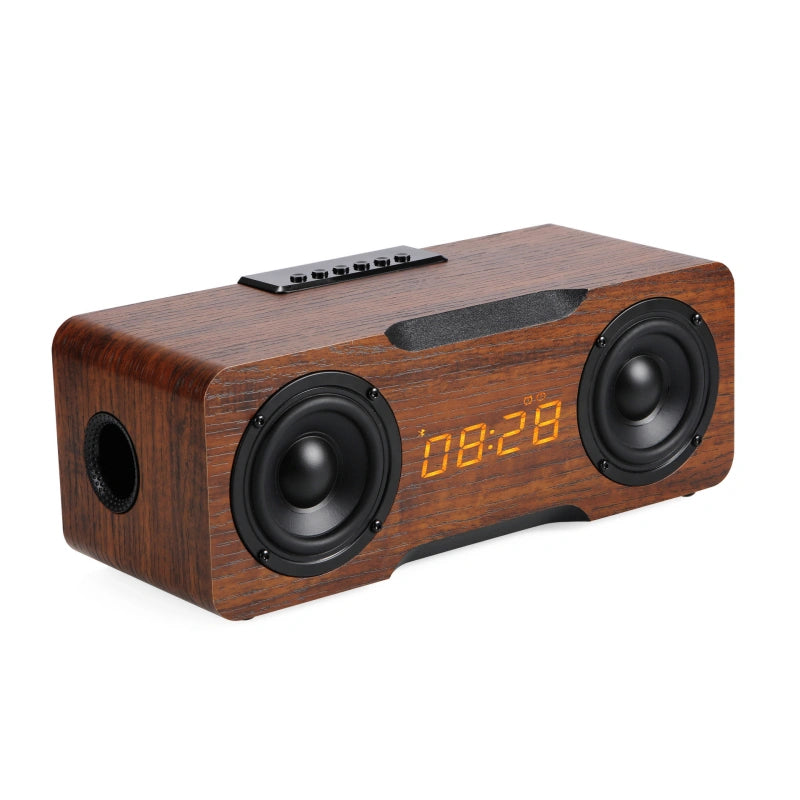 Retro Wood Grain Bluetooth Speaker