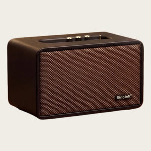 Premium Retro Leather Bluetooth Speaker