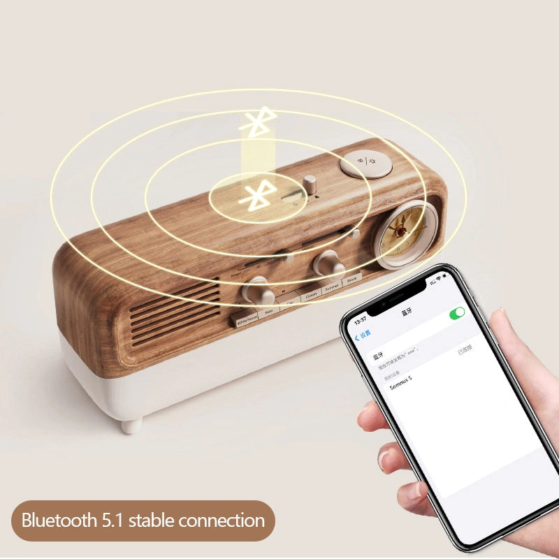 Moon White Sleep Box Bluetooth Speaker