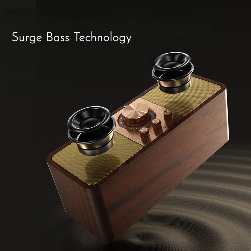 Brown Tone Echo Bluetooth Speaker