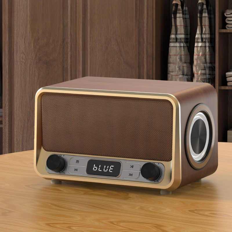 Wood Wave Bluetooth Speaker