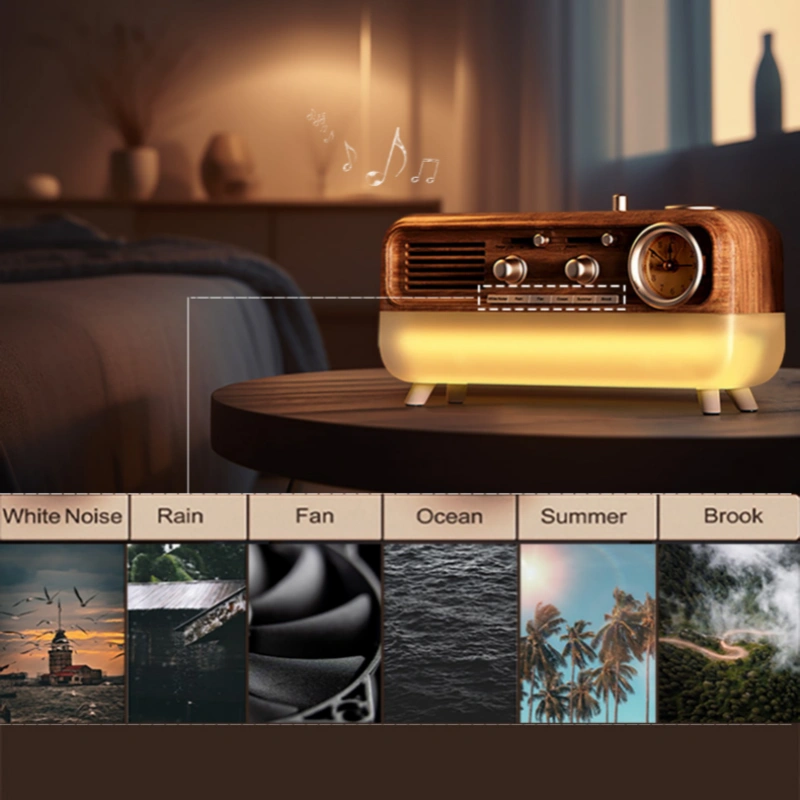 Moon White Sleep Box Bluetooth Speaker