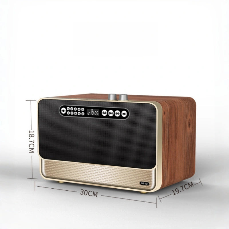 Walnut Tone Theater Bluetooth Speaker