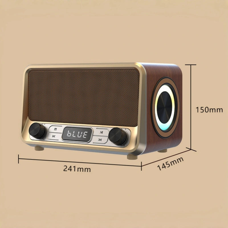 Wood Wave Bluetooth Speaker